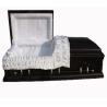 Buy cheap Casket Orion Series Steel Casket (White And Gold) Handcrafted Funeral Casket - White And Gold Finish With White Crepe from wholesalers