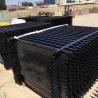 Buy cheap Customized Black Zinc Steel Metal Garrison Fence Panels Maintenance Free from wholesalers