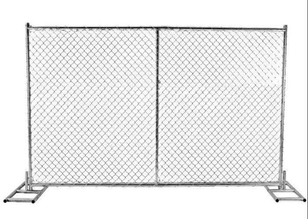 Buy cheap Galvanized Chain Link Temporary Fence Panels For Overseas Market from wholesalers