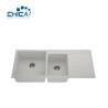 Buy cheap Double Bowl Composite Quartz Stone Kitchen Sink Granite Composite Artificial Quartz Stone Kitchen Sink For House from wholesalers