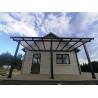 Buy cheap 9m2 Sun Shelter Garden Wall Mounted DIY Patio Cover Aluminum Sunshade Outdoor Gazebo Patio Cover Canopy Awnings Black from wholesalers