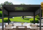 OEM Large Aluminium Pergola 3x4m Kits Modern Louvered 6063 Metal