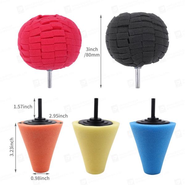 Buy cheap 180g 3 Inch Car Polishing Sponges For Drill Car Polisher Wheel Hub from wholesalers