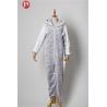 Buy cheap women's sleepwear discharge print embossed fleece hooded footed onesie loungewear pajamas from wholesalers