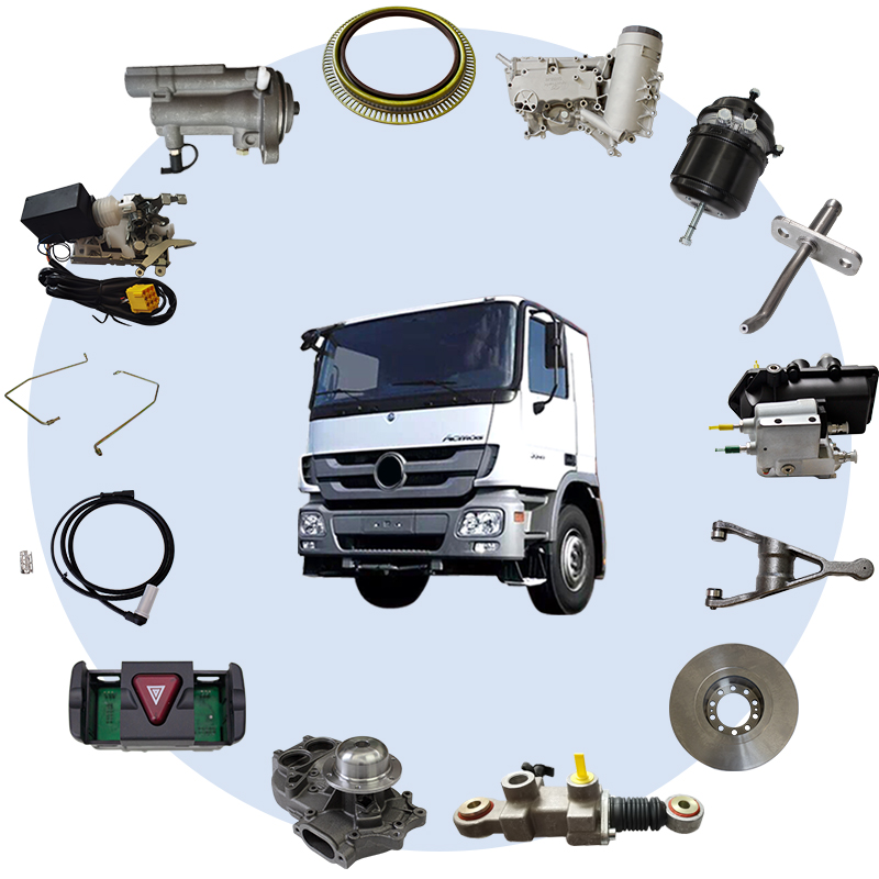 Steering System Heavy Duty Mercedes Benz Truck Parts For 2010-2016 100% Tested