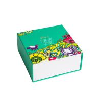 Buy cheap Colorful Bulk Cosmetic Box Packaging , Square Shape Magnetic Paper Box Printed product