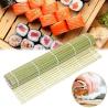 Buy cheap 27*27cm Green Bamboo Sushi Rolling Mat Japanese Sushi Roller from wholesalers