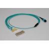 Buy cheap OM1 OM2 Om3 Multimode Fiber Optic Cable Mpo 8 Duplex Patch Cord Female from wholesalers