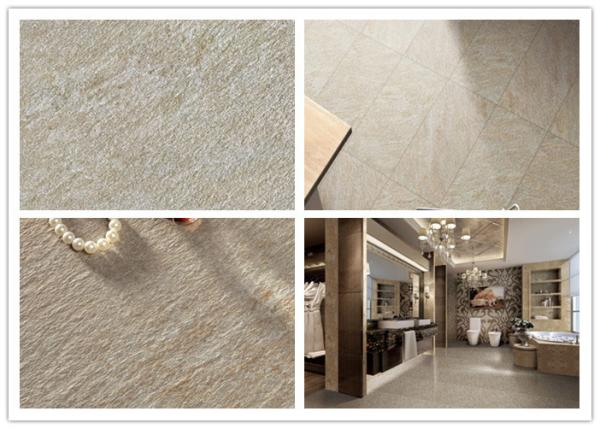 Buy cheap 3d Sandstone Porcelain Tiles , Glazed Porcelain Floor Tile Acid Resistant from wholesalers