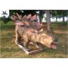 Buy cheap 50/60 Hertz Life Size Animal Dinosaur Lawn Decorations , Dinosaur Garden Sculpture from wholesalers