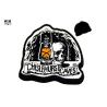 Buy cheap Flexible Large Custom Fridge Magnets PVC Material Black Hat Shape from wholesalers