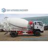 Buy cheap White 4 M3 Sinotruk King Brand 6 Wheeler Mini Mixer Truck 250 Litres from wholesalers