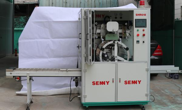 Buy cheap 170x100mm Auto Hot Stamping Machine , 3000pcs/Hr Gold Foil Printer from wholesalers