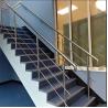 Buy cheap Metal Construction Floating Stair Railings Easy Installation for Home Office from wholesalers