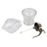 Buy cheap Wholesale 200ml Transparent Glass Syrup Honey Dispenser honey jar from wholesalers