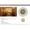Buy cheap 10W 12W LED Downlight Recessed Ceiling light Spotlight 75mm hole CREE COB LED light from wholesalers