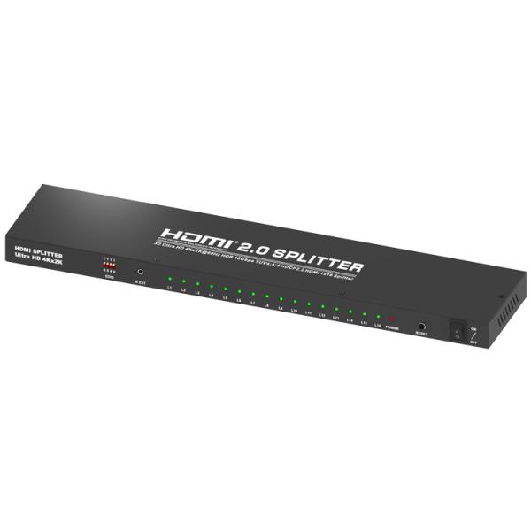 Buy cheap 3840x2160 600Mhz Iron 1x16 HDMI 4K Splitter from wholesalers