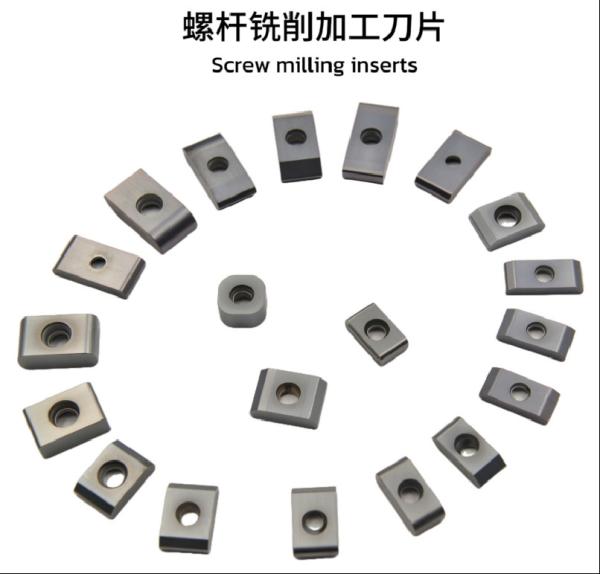 K30-K40 Carbide Milling Inserts for Stainless Steel and Cast Iron with High