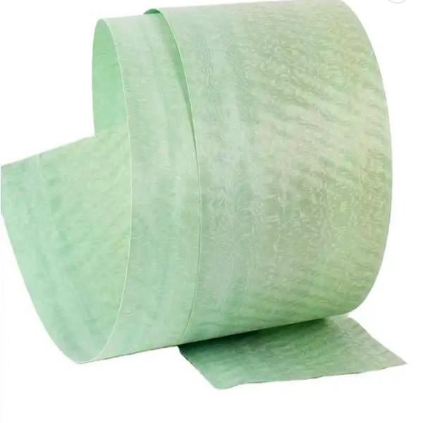 Buy cheap Light Green Dyed Wood Veneer Eco Friendly Natural Maple Craft Roll from wholesalers
