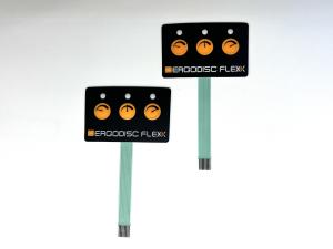 China Customize Design Backlight Embossing Membrane Switch RGB With Perimeter Emboss Keys on sale
