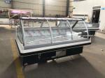 Sliding Door Deli Display Freezer 1.5m 2m 2.5m Stainless Steel Meat