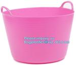 Household free sample woven plastic storage basket laundry storage basket,