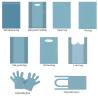 Buy cheap medical compostable disposable plastic gloves, biodegradable and compostable gloves vinyl, Disposable Polyethylene PE Gl from wholesalers