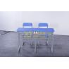 Buy cheap Metal Material Double Student Desk And Chair Set For Middle School Classroom from wholesalers