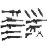 Buy cheap City accessories ww2 soldiers figure army swat team military weapon gun building blocks from wholesalers