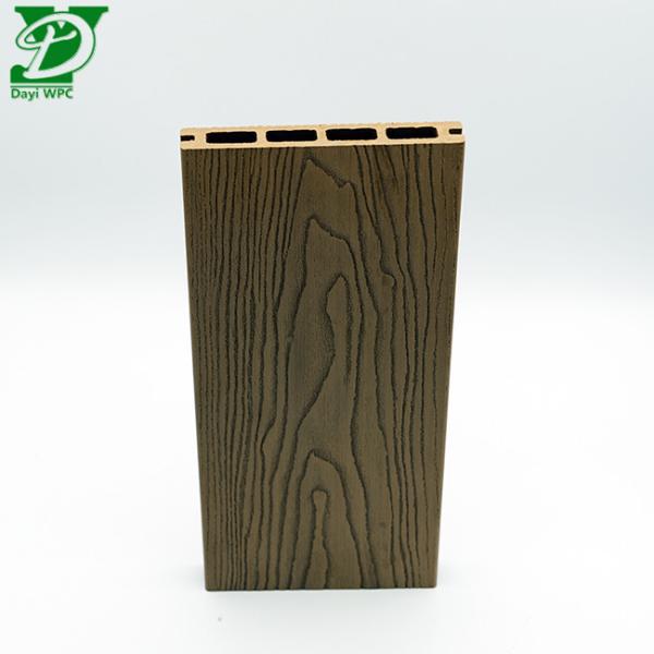 Buy cheap Grooved WPC Outdoor Decking Waterproof Anticorrosive Easy Intall from wholesalers