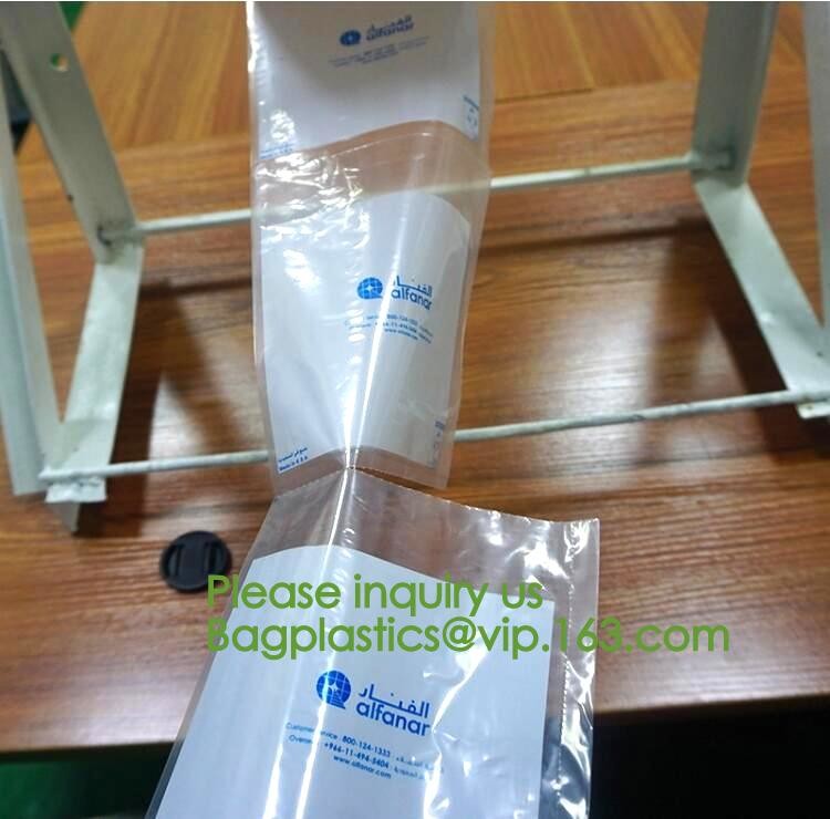 custom design degradable clear self adhesive seal plastic auto bag,Bag sealing pre-opened poly bags on a roll,transparen