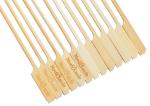 LFGB 150mm Length Disposable Barbecue Bamboo Skewers