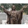 Buy cheap Bronze Jesus Statue Life Size Christ Religious Church Decor Metal Craft from wholesalers
