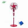 Buy cheap Summer Cooling DC Rechargeable Fan With Dc Copper Motor And 9pcs Led Light from wholesalers