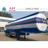 Buy cheap 42000 Liters Road Fuel Tanker Trailer High Durability With Airbag Suspension from wholesalers