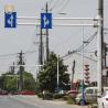 Buy cheap Hot Dip Galvanized 8M RAL Color Q235 Road Sign Pole from wholesalers
