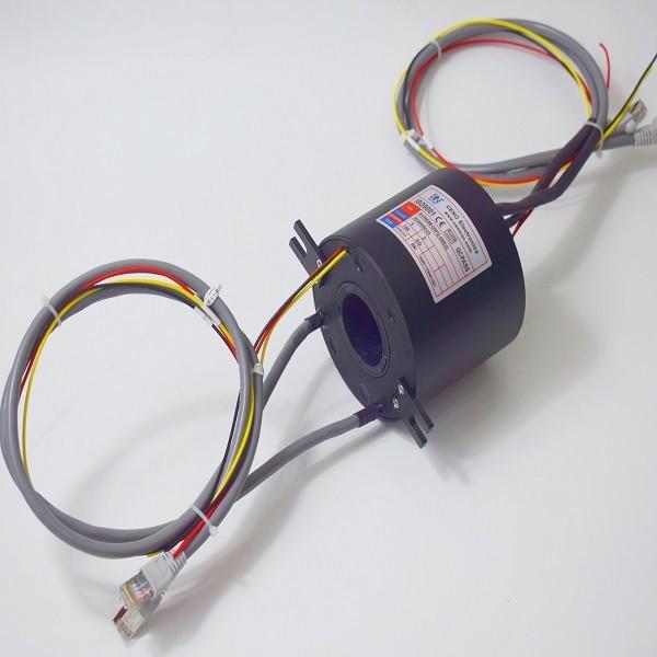Buy cheap Radar System Inner Hole 38.1mm Gigabit Ethernet Slip Ring from wholesalers