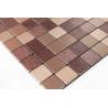 Buy cheap Light Purple Beige Solid Face Metallic Mosaic Tiles Self Adhesive from wholesalers