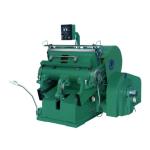 Semi-Auto Flat Bed Corrugated Board Creasing And Die Cutter Machine For