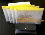 Zip lockkk Bubble Bag Zipper Padded Bag with LOGO for Cosmetic,custom colorful