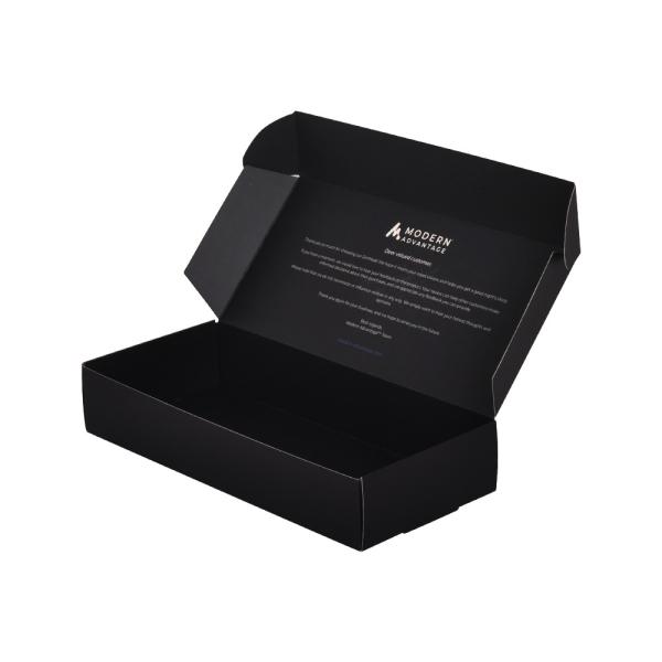 Buy cheap Matt Lamination Corrugated Boxes Packaging Eye Patch Set Black Coated Paper from wholesalers