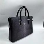 Authentic Stingray Skin Men's Large 15'' inch Passcode Briefcase Genuine