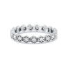 Buy cheap Trendy Eternity Geometric Shape Cubic Zirconia Stackable Ring Band for Women from wholesalers