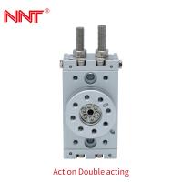 Buy cheap Size 10-200mm Rotary Air Cylinder Adjustment 0.1MPa Minimum Pressure product