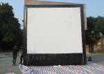 Buy cheap Air Sealed Backyard Inflatable Movie Screen , Rear Projection Screen For Party from wholesalers