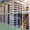 Buy cheap Warehouse Steel Galvanized Beams Mezzanine Rack Height Adjustable Yellow 1292 Ft² from wholesalers