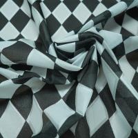 Buy cheap Black And White 43D Jacquard Plaid Fabric Mattress Cover Cloth Anti Static product
