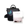 Buy cheap Fashion Institute Ladies Leather Backpack For Women , Butterfly Embroidery Printing from wholesalers