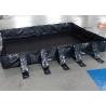 Buy cheap Square Design Portable Spill Containment Berms Snap - Up Supported Black Color from wholesalers