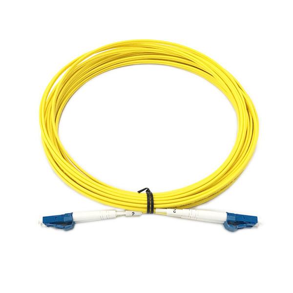 Buy cheap Durable Jacket Lc To Lc Fiber Patch Cable , CCTV / CATV Bulk Fiber Optic Cable from wholesalers